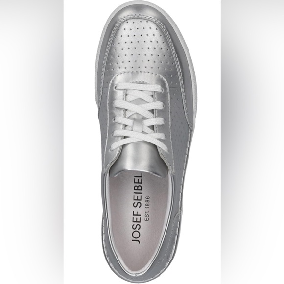 Joseph Seibel Women's Claire 29 in bright silver, NIB, EU 37, US 6-6.5 - Picture 4 of 5